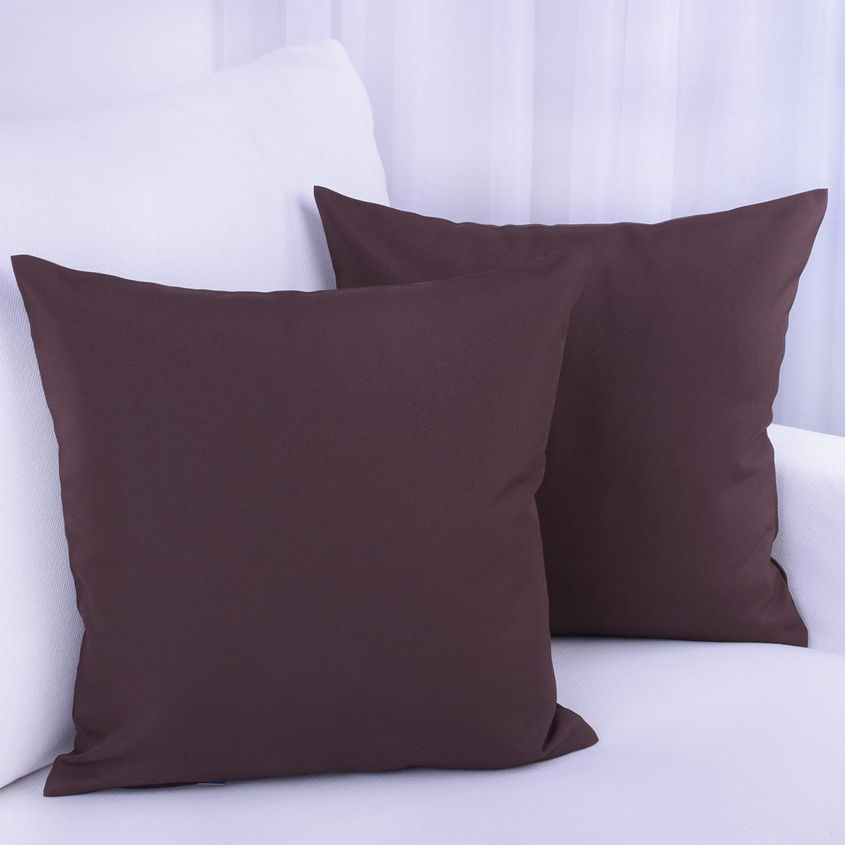 Poszewka ozdobna 45x45 cm Twoje kolory ciemny brąz