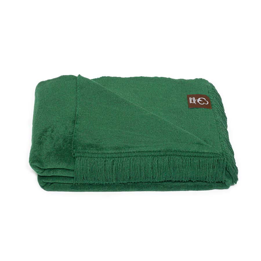 Koc Cotton Cloud 150x200 cm Butelkowa zieleń 0293-11