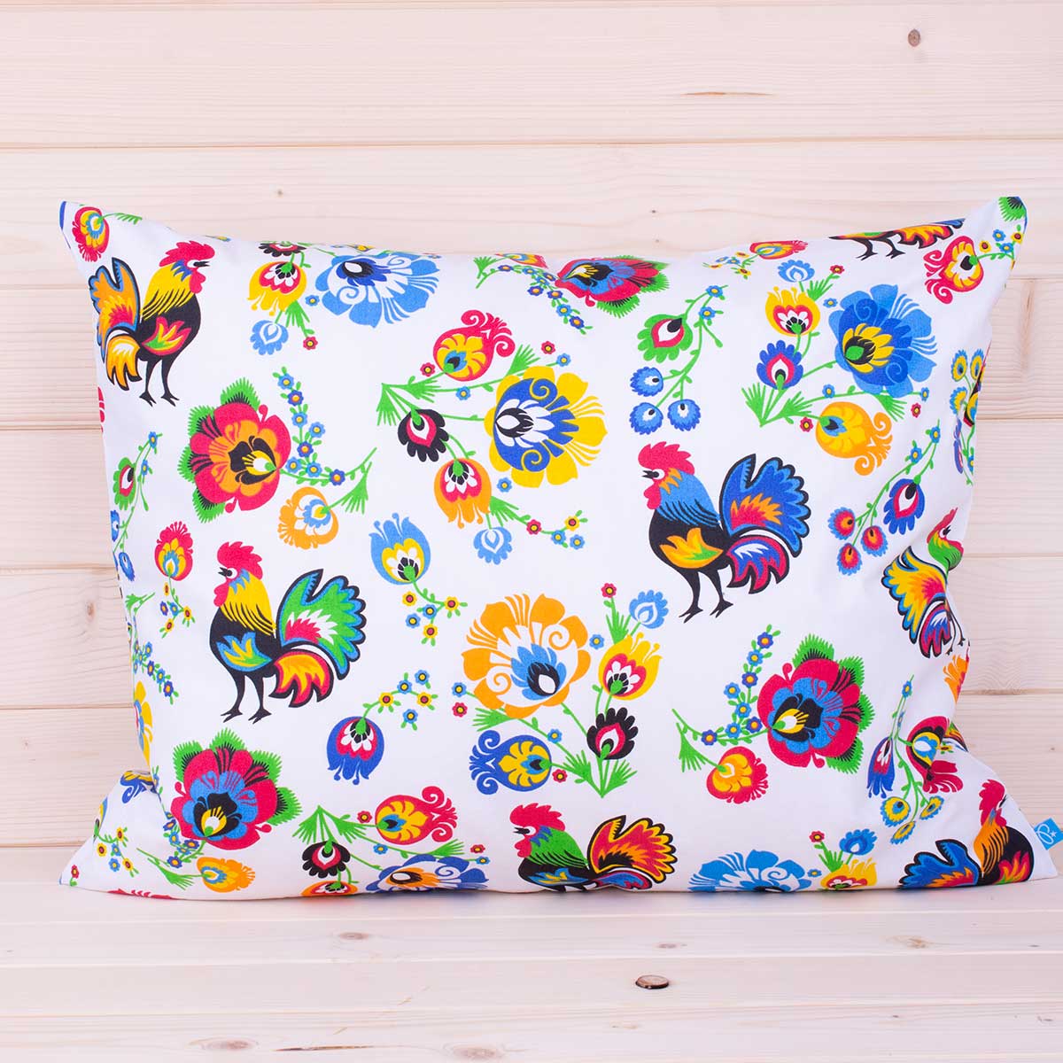 Poszewka z bawełny 40x60 cm Łowicka 17