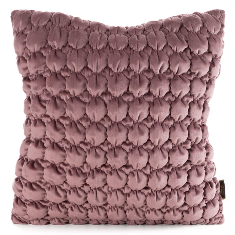 Poszewka ozdobna 45x45 cm Velvet 193D Ciemny róż