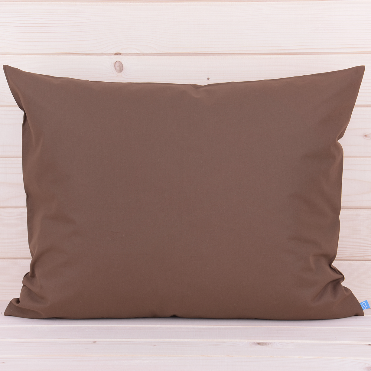 Poszewka z bawełny 40x60 cm Ciemny brąz