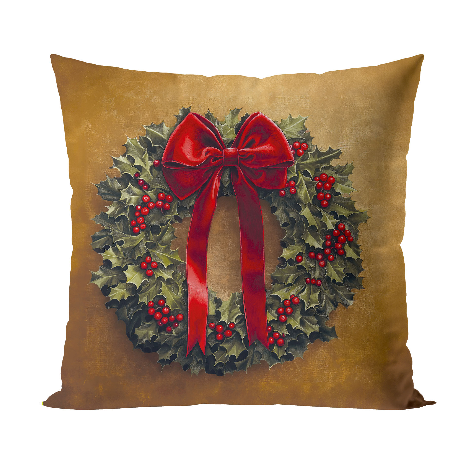 Poszewka świąteczna 40x40 cm Elegancka girlanda