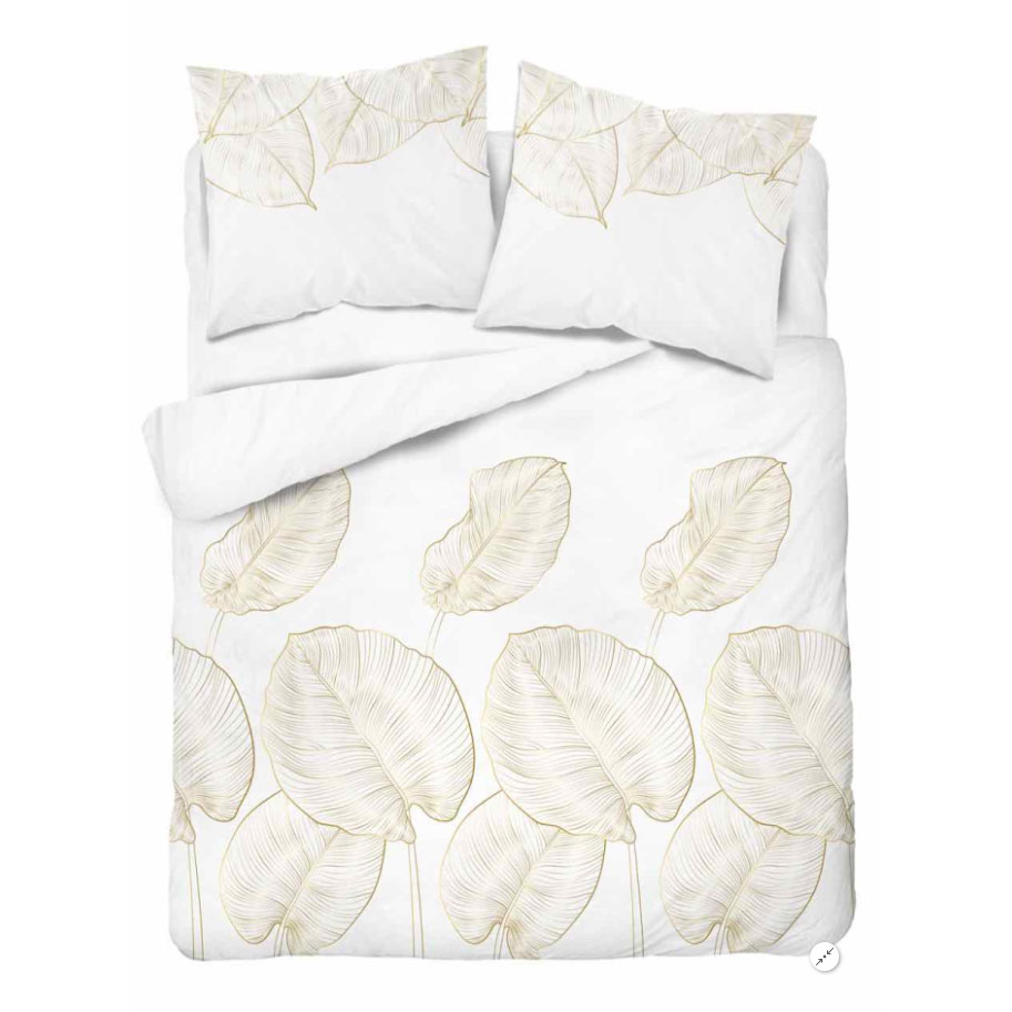Pościel z bawełny satynowej 220x200 cm 4678 A