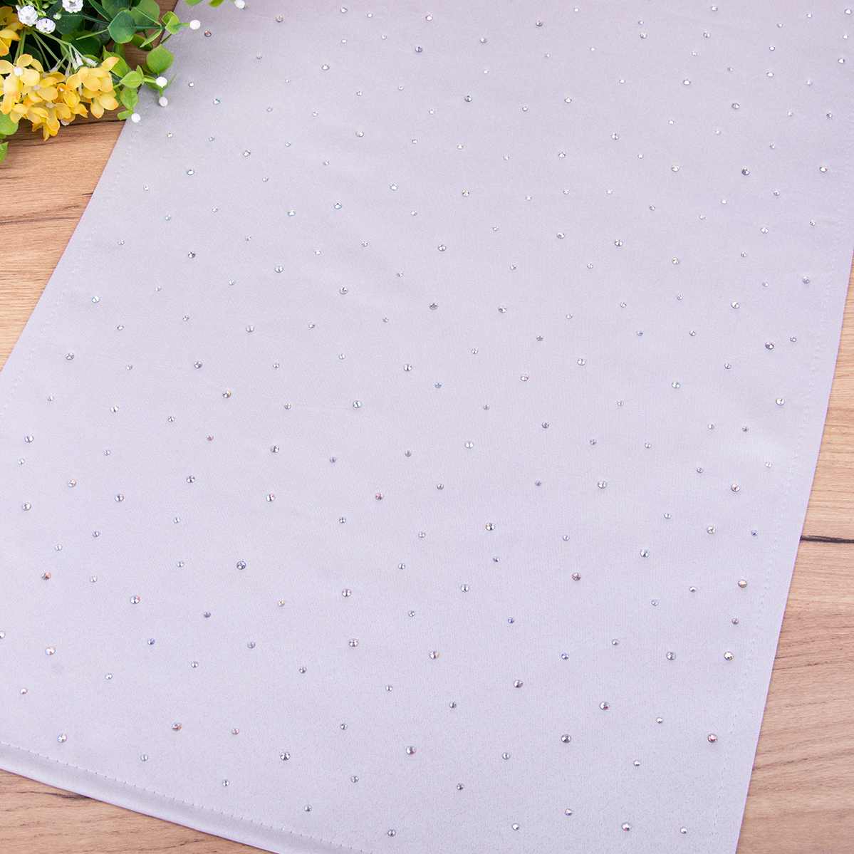 Bieżnik Szafir 40x90 cm szary