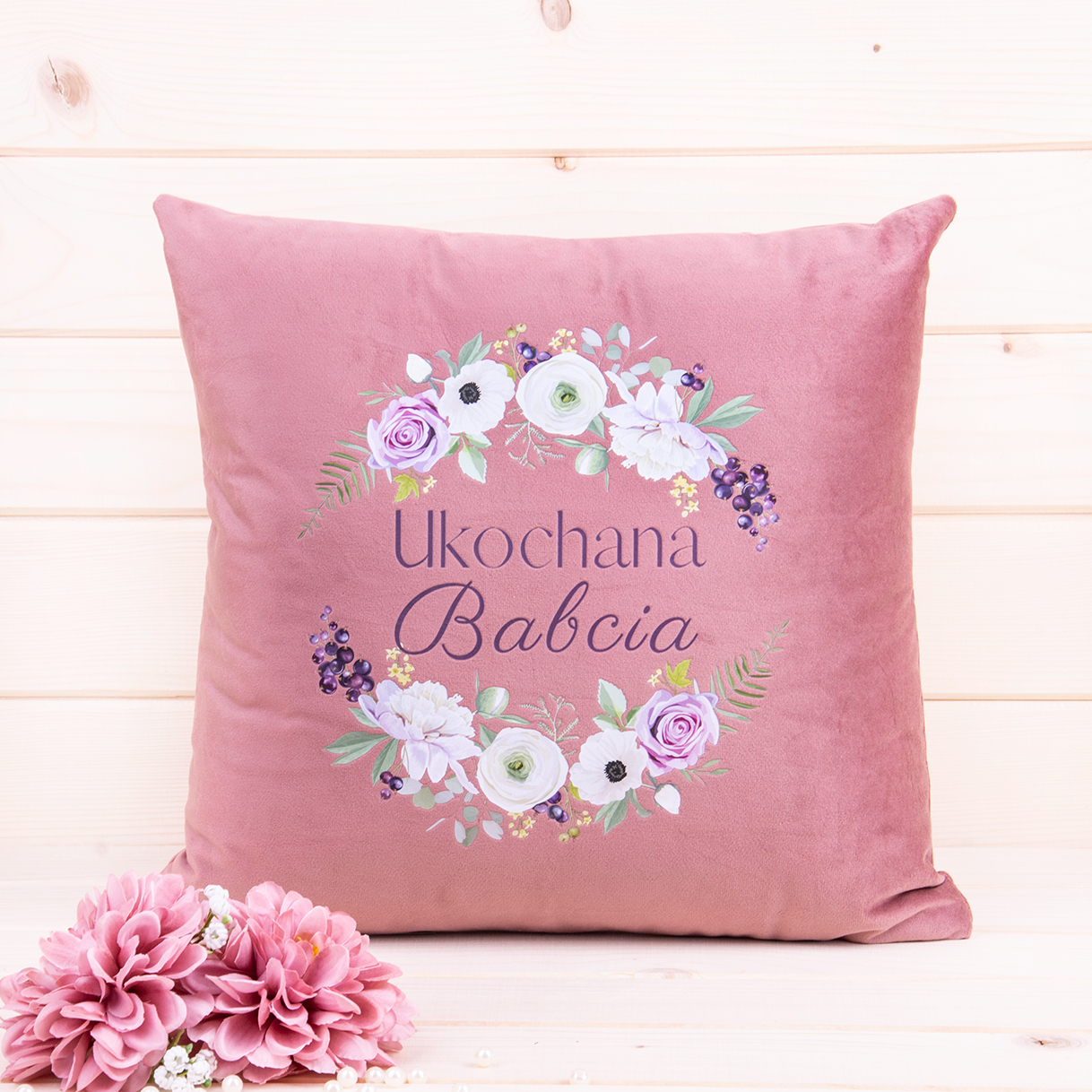 Poduszka dla Babci 40x40 cm wzór 35