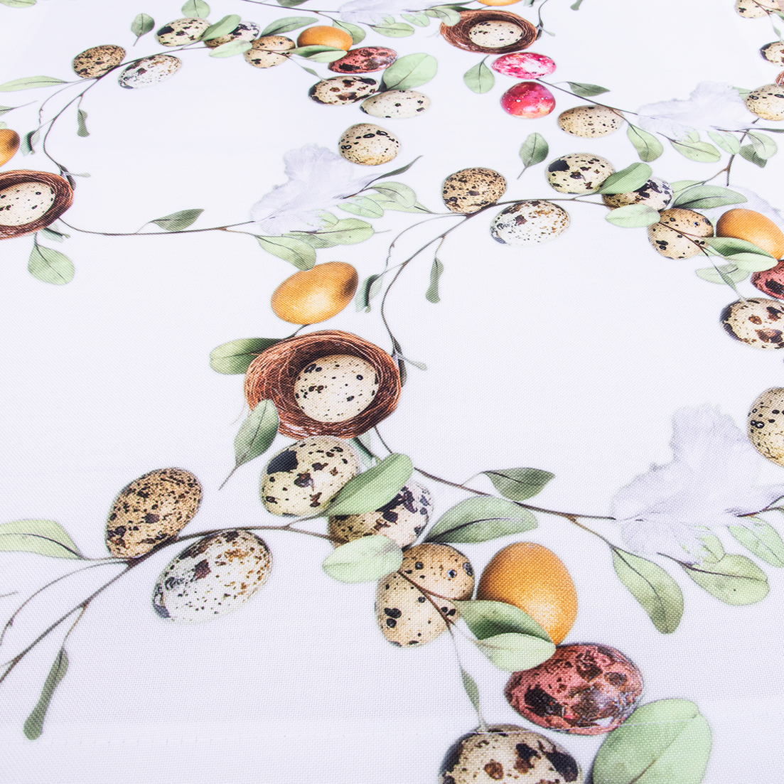 Obrus wielkanocny 130x180 Jajeczka 25026/101 Oxford