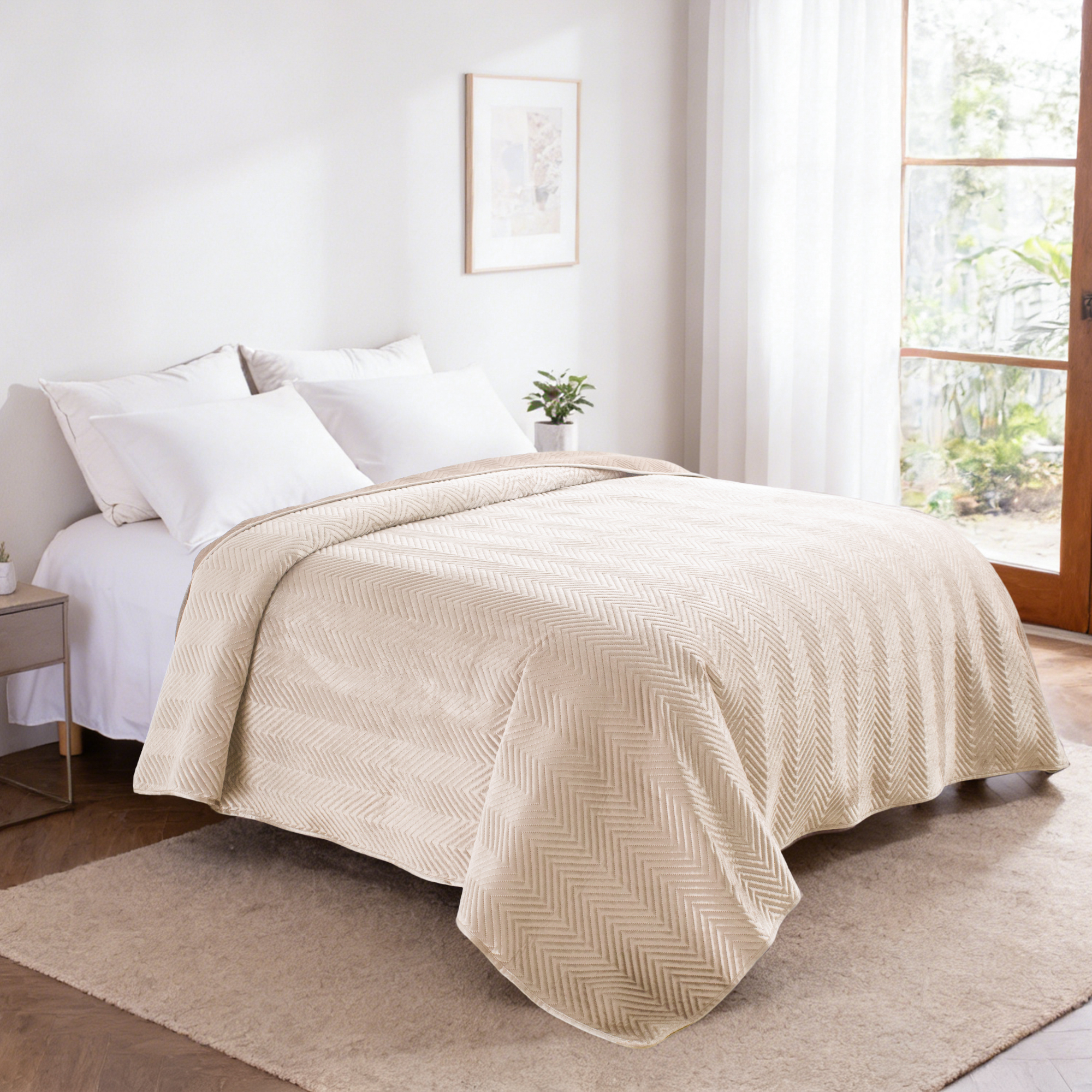 Narzuta Lux 220x200 cm New Beige
