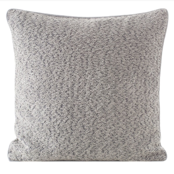 Poszewka ozdobna 45x45 cm Szenil Srebro 4 C